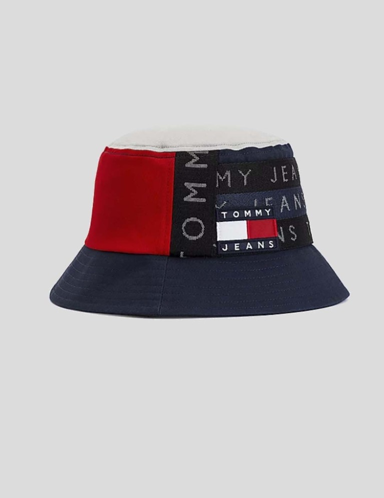 Gorro TOMMY JEANS tjm heritage bucket multi